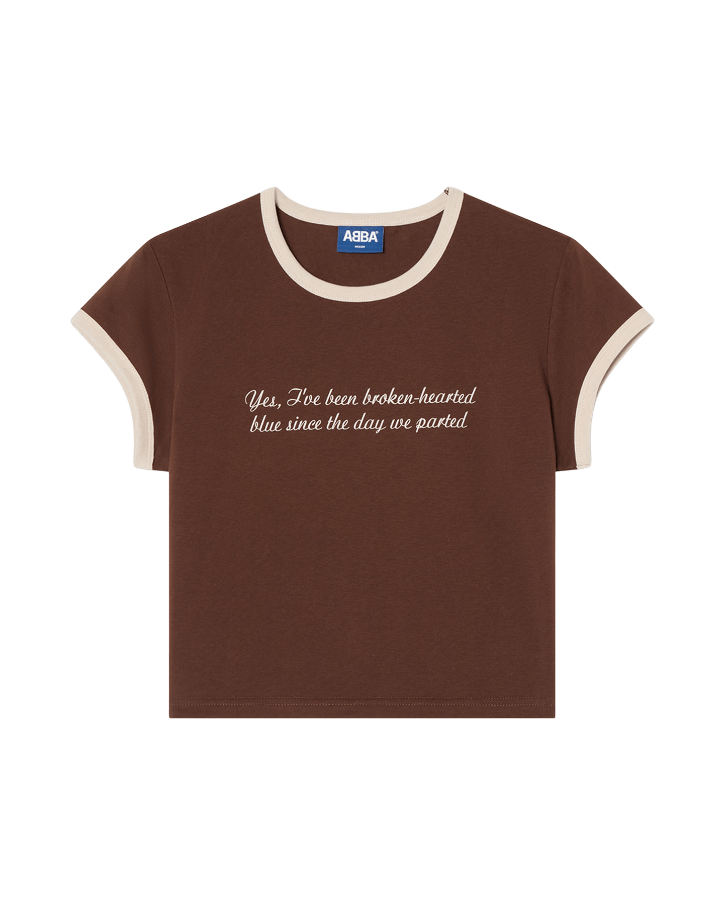 ママ-ミア Mamma Mia' Ringer Baby Tee - The ABBA Store