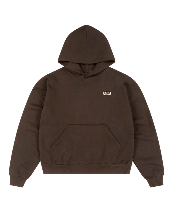 ABBA Patch Hoodie (Brown)