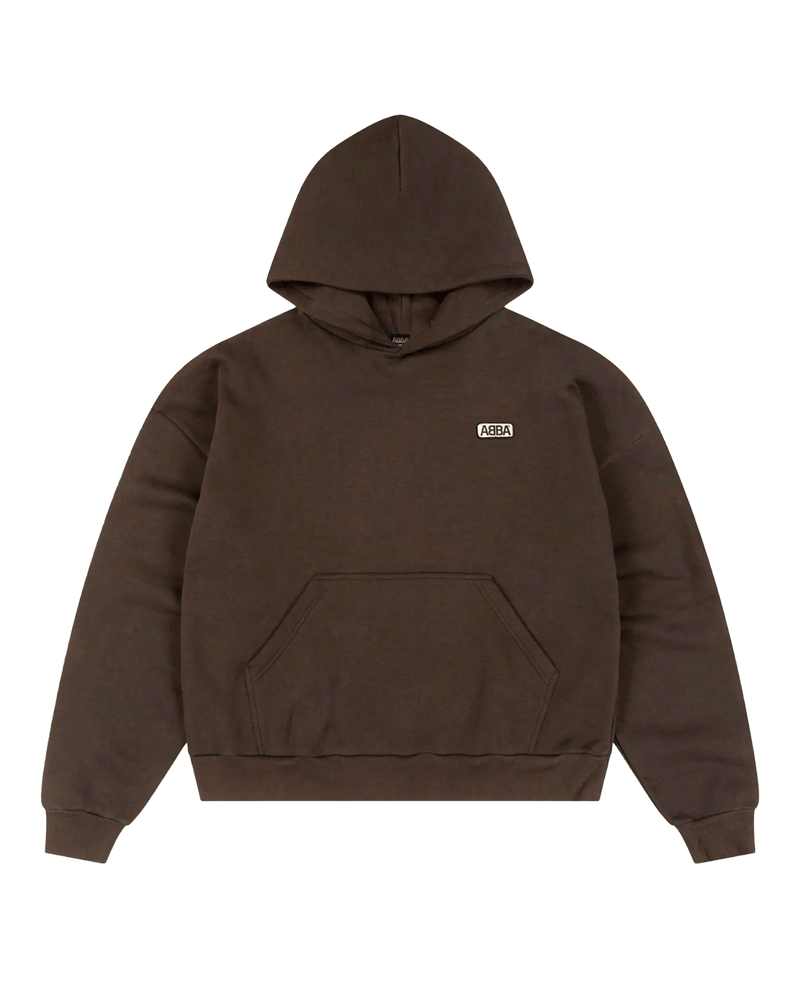 ABBA Patch Hoodie (Brown)