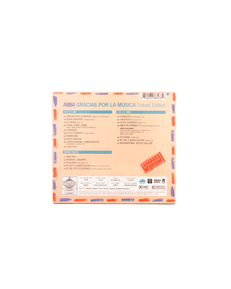 Gracias Por La Musica Delux Edition (CD)