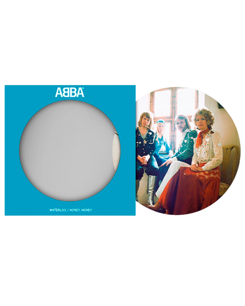 WATERLOO (SWEDISH) / HONEY, HONEY (SWEDISH): 7" PICTURE DISC VINYL