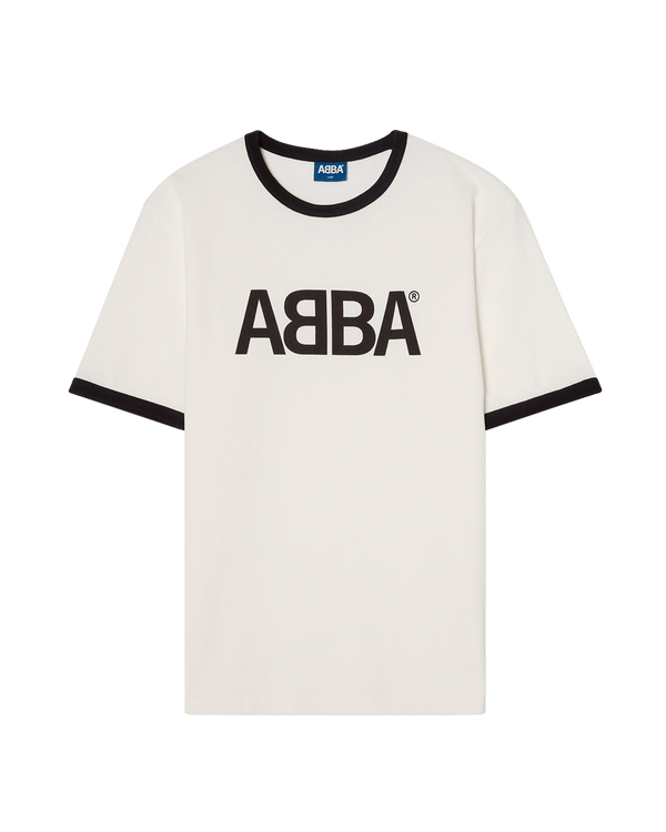 ABBA Ringer T-shirt (Black/White)