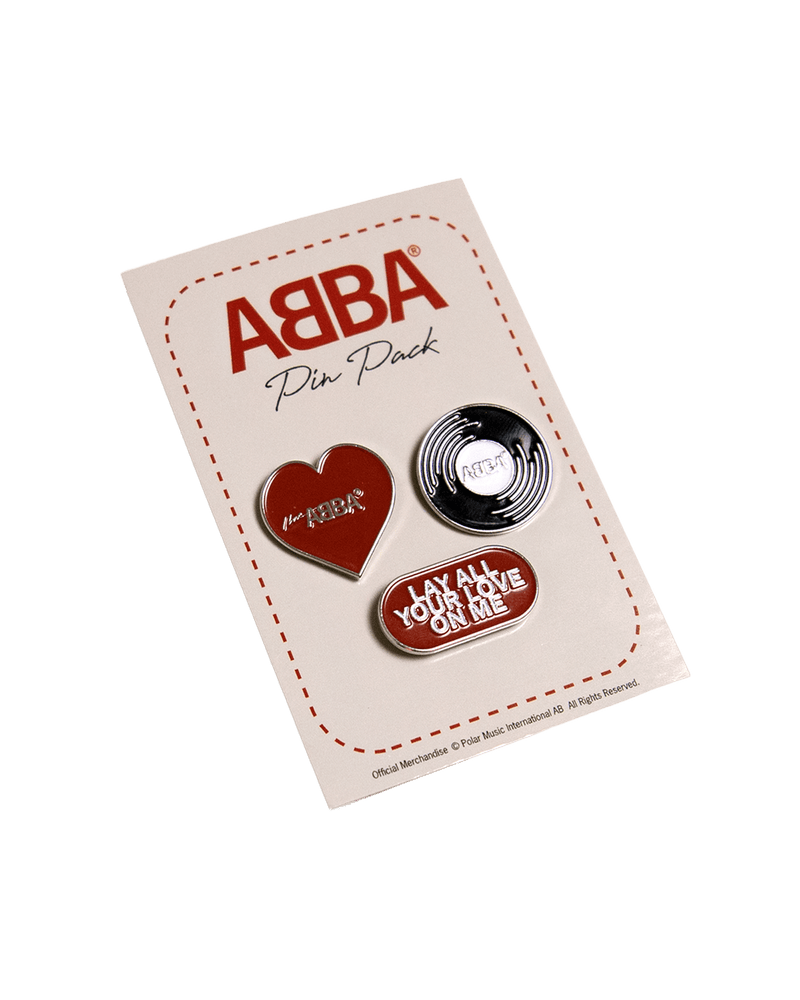 "I Love ABBA" Pin Pack