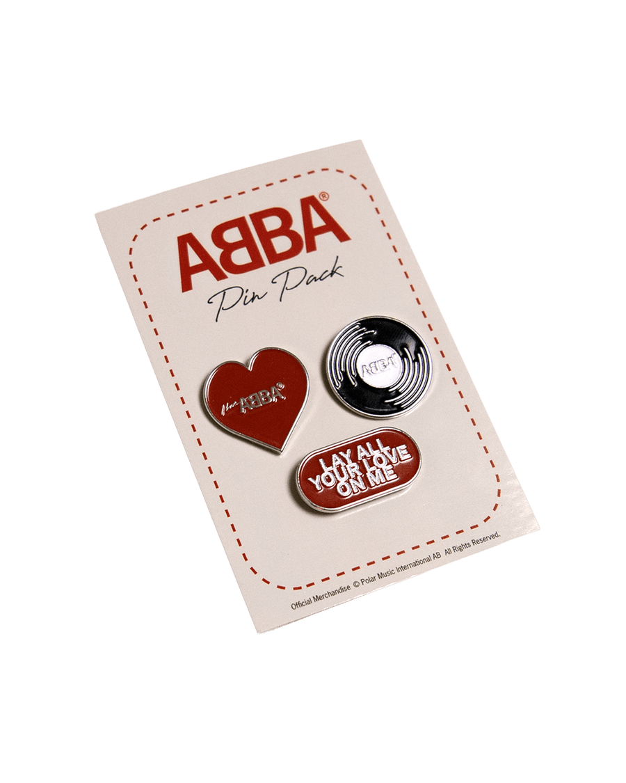 "I Love ABBA" Pin Pack