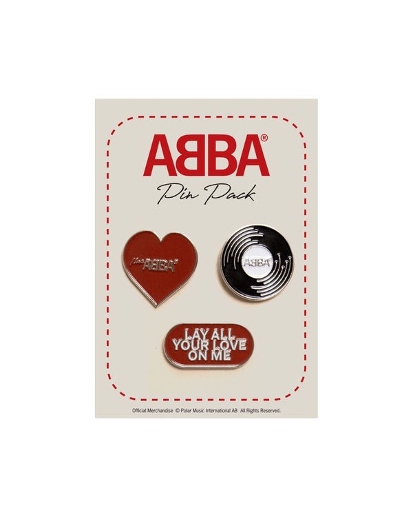 "I Love ABBA" Pin Pack
