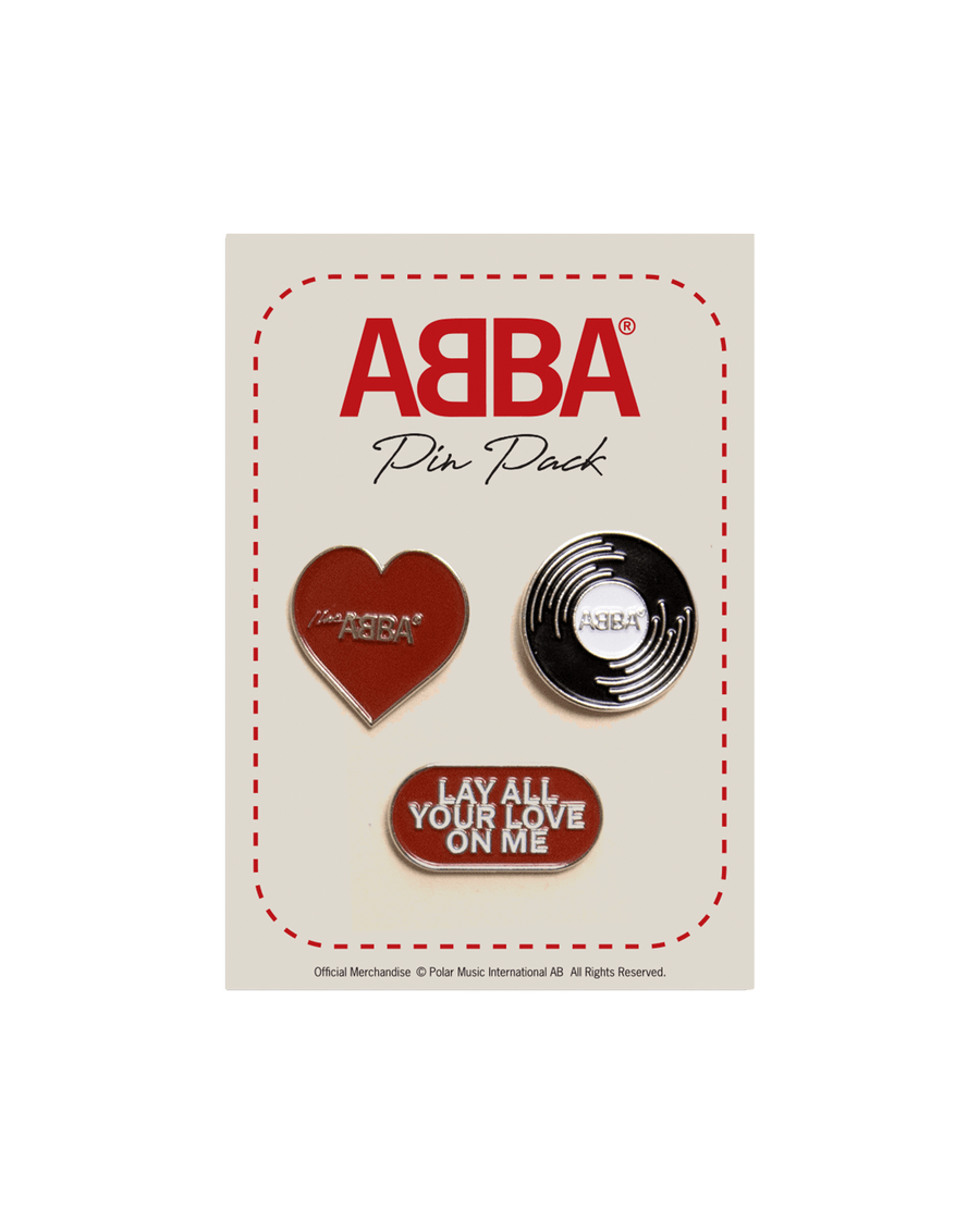 "I Love ABBA" Pin Pack